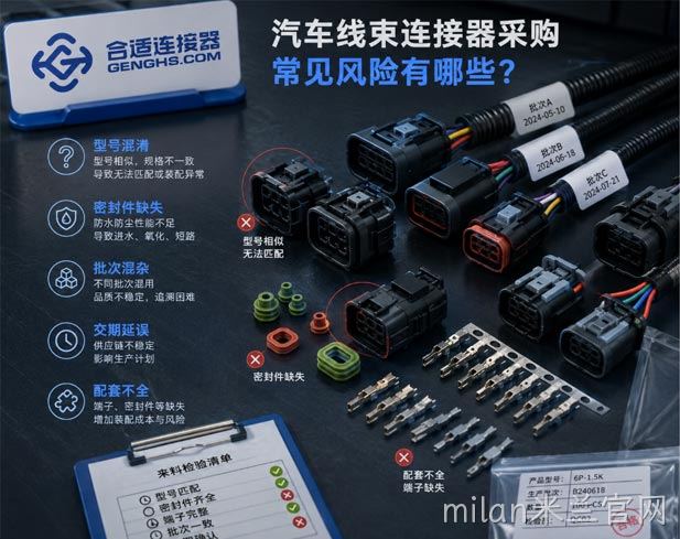 汽车线束连接器采购，常见风险有哪些？