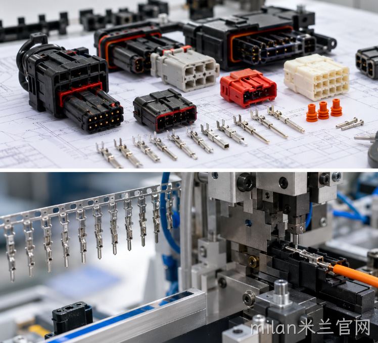 工程样品通过后，哪些连接器信息要在试产前冻结？